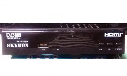 Прошивка для DVB-T2 ресивера SkyBox SB-820HD